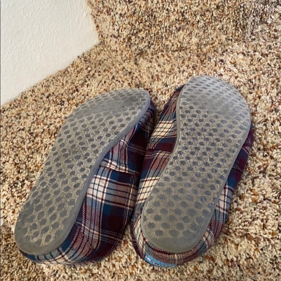Cozy Plaid Toms - Picture 4 of 4